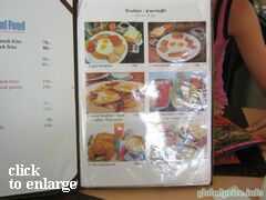 Food prices on Phuket (Thailand), Prices for breakfast