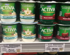 Cost of dairy products in the USA, More Activia yogurt 