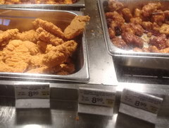 Недорогие обеды в США в супермаркетах, Курица гриль