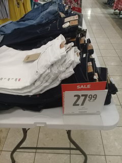 US prices for clothes, Jeans 