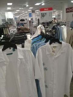 US prices for clothes, Summer linen shirts 