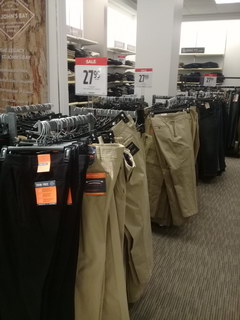 Prices in the USA for clothes, Men's trousers 