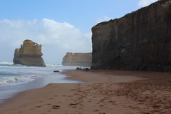 ​​The Great Ocean Road in Australia, Ahead of the famous stone blocks