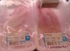 Цены на продукты в Брюсселе, цены на рыбу