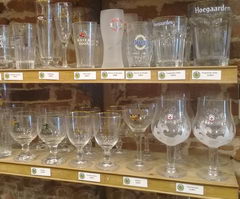 Prices for souvenirs in Belgium, Prices for beer glasses
