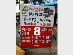 Cambodia transportation, Phnom Penh, Alternative company with a price   <span class='yel'>0</span><span class='micro'> USD </span>to Ho Chi Minh City (Vietnam)