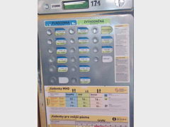 City transport in Prague, Ticket machine