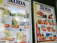 Groceries prices in Montenegro, Discount prices in a supermarket