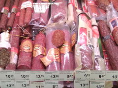 Groceries prices in Montenegro, Sausage