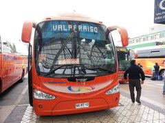 Transportation in Sanitago in Chile, COACHES 