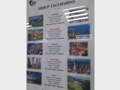 Excursions in Dubrovnik (Croatia), Various group day tours