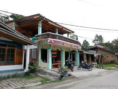 Indonesia, housing in Tuk Tuk, Budget hotel (island Samosir)