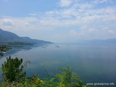 Индонезия, Самосир, Вид на озеро Тоба