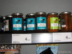 groceries prices in Barselona, Honey