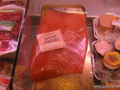 Сколько стоят продукты в Барселоне на рынке, соленая лосось