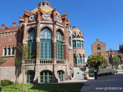 Gaudi museums in Barcelona, Hospital de la Santa Creu i Sant Pau
