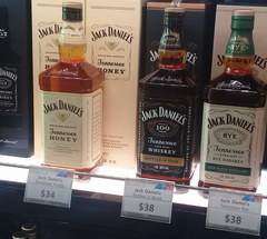 Prices at Incheon Airport in Duty Free, Jack Daniels
