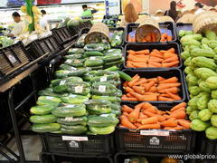 Philippines, Cebu, food prices, Cucumber and carrot 