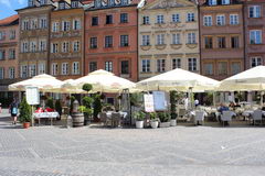Prices in Warsaw in Poland, Restaurants on the square in the downtown