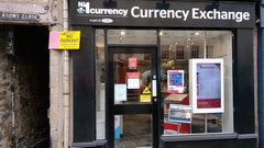 Various services in Scotland, Exchange office in Edinburgh