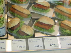Food prices in Bratislava, Sandwiches