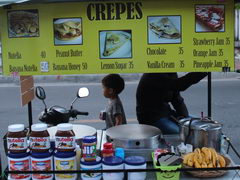 Food prices in Chiang Mai, Thailand, popular pancakes