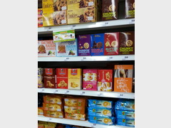 Prices in supermarkets in Pattaya, Cookies