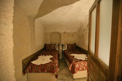 Rock hotels in Goreme in Turkey, Bedroom