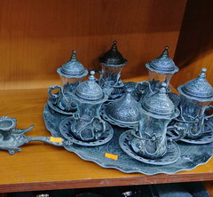 Souvenirs in Antilia in Turkey, Tea sets