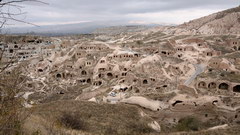 Cappadocia, Turkey, The ancient city of Cavusin