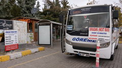 Transport in Goreme in Turkey, Buses from Goreme to neighboring towns
