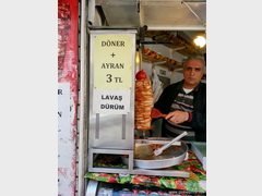 Prices for food in Istanbul, Shawarma