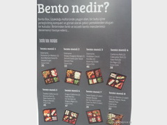 Food prices in Istanbul, Bento (Japanese)