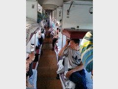 Транспорт в Узбекистане, Сидячий вагон поезда Самакард-Бухара