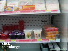 Prices in grocery stores (Phuket, Thailand), dessert