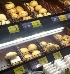 American prices for bread, Buns 