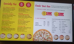 Prices for fast food in the USA, Pizzeria 