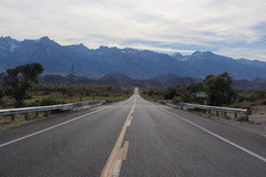 Death Valley Park, From the desert we climb into the mountains 