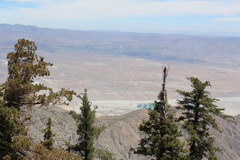 Palm Springs Aerial Tramway, View of the desert from the mountains 