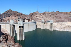 Hoover Dam, View from the car park 