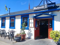 В ресторане в США, Морской ресторан в Сан-Франциско снаружи