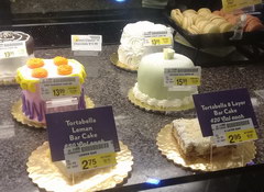 Цены на питание в США, Торты и пирожные