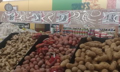 US prices for vegetables for 1 pound, Potato prices 