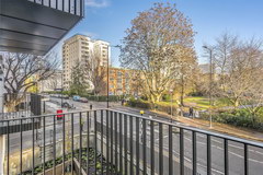 Small apartment in London, View from the window