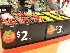 Cost of fruits in Australia, Apples