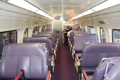 Transport of Australia, Inside the train from Sydney to Melbourne