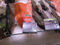 Стоимость продуктов в Вене, Охлажденная рыба