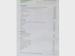 Prices for services in Austria, In the beauty salon