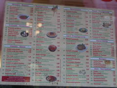 Prices in Vienna in restaurants, Italian restaurant