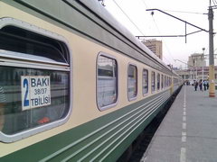 transportation in Azerbaijan, Train Baku-Tbilisi